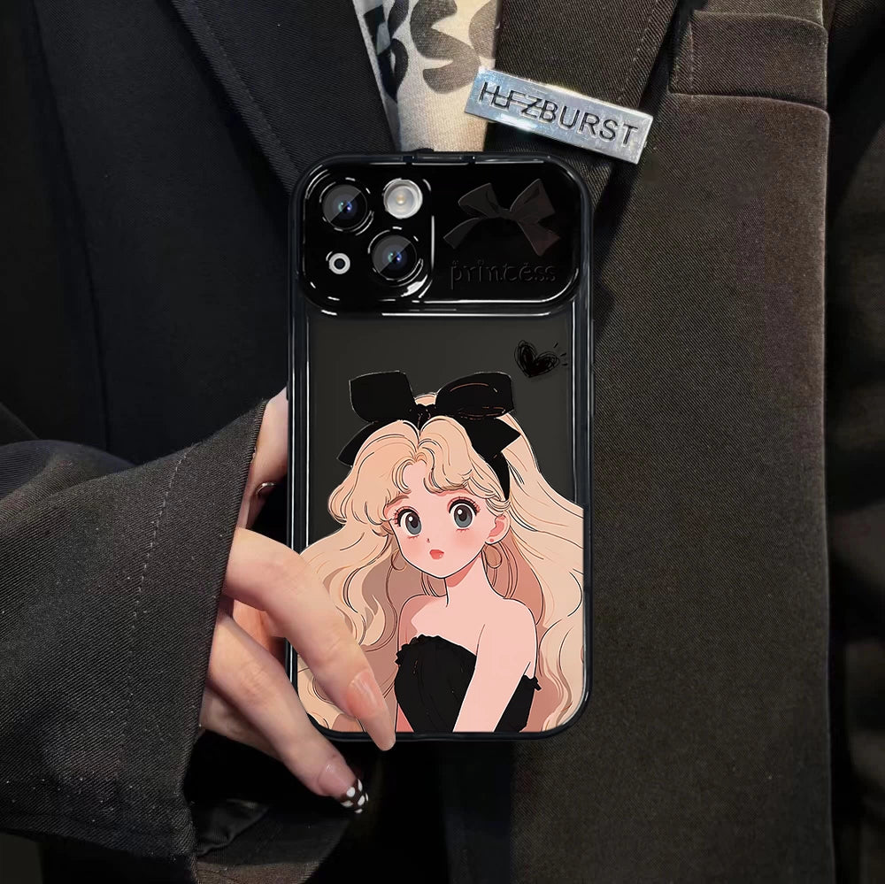 Premium Black Bow Girls Phone Case – product image 3