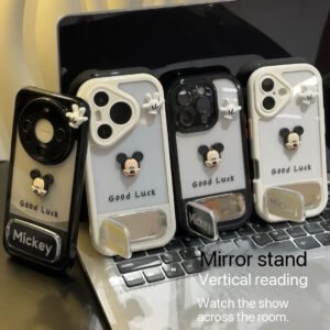 Mickey Mirror Stand Phone Case for Android