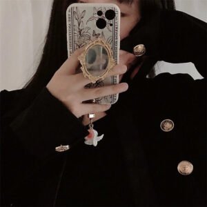 Compatible with Samsung Mirror Stand Phone Case