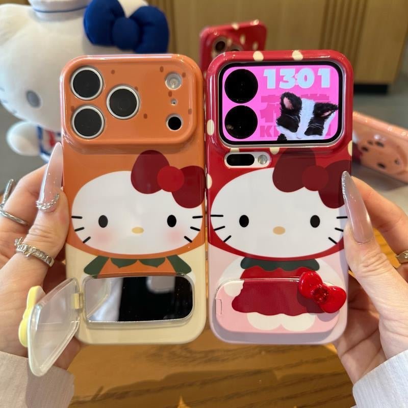 3D bow Kitty mirror phone case - Image 3