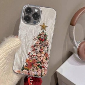 Christmas tree phone case