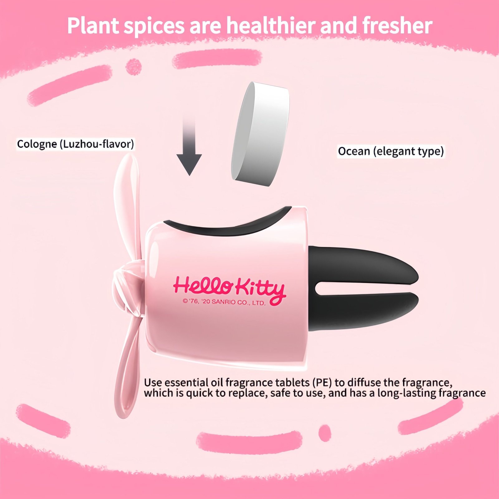 Kitty Pilot Air Vent Car Fragrance – product image 3