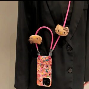 Compatible with Samsung Resort-Style Hello Kitty Crossbody Phone Case