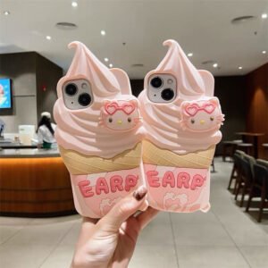 Ice Cream Kitty iPhone Case