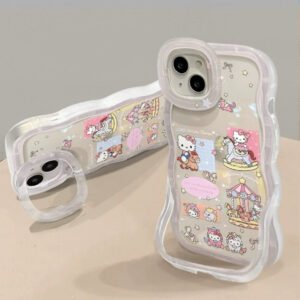 Transparent Kitty Phone Case