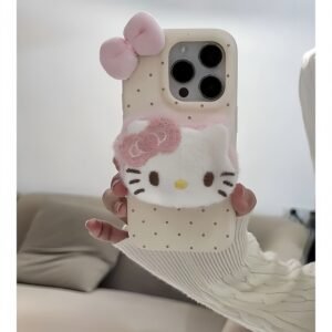 Plush KT phone case