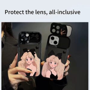 Premium Black Bow Girls Phone Case