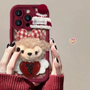 Burgundy ShellieMay Doll Phone Case