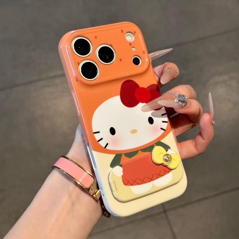 3D bow Kitty mirror phone case - Image 2