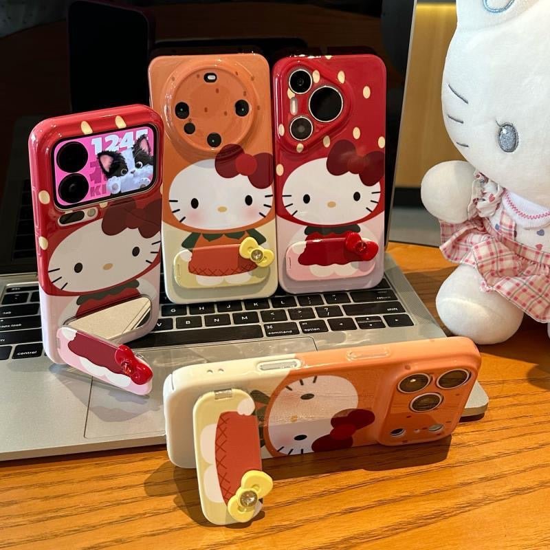 3D bow Kitty mirror phone case - Image 5