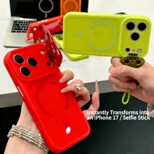 Magnetic Phone Case with Camera Stand