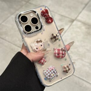 Bow and Star Kitty Phone Case