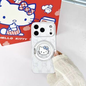 White Hello Kitty phone case