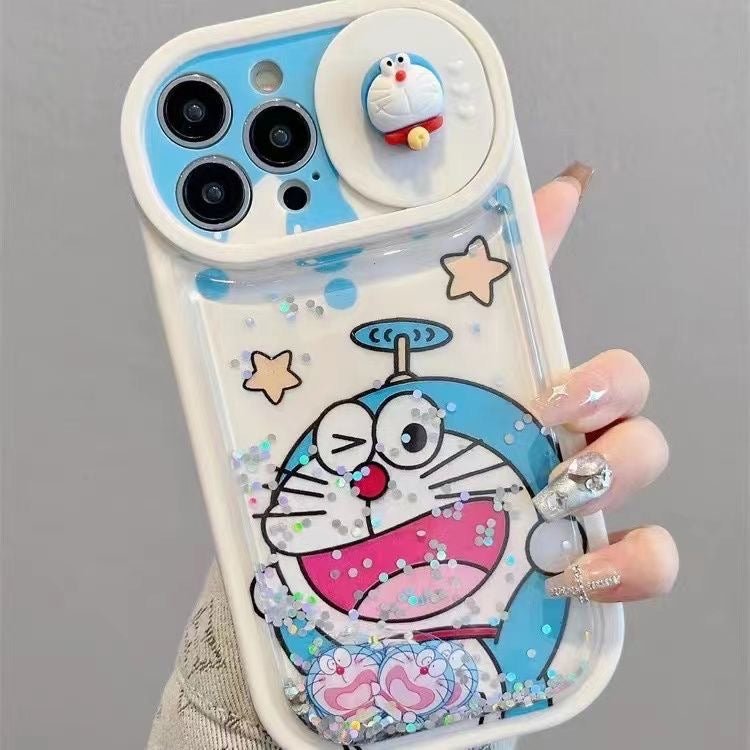 Doraemon Quicksand Apple Phone Case – product image 3