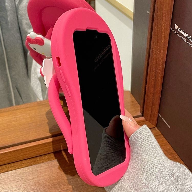 Kitten Flip Flops Phone Case - Image 4
