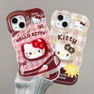 Kitty Cat Invisible Dual Stand Phone Case
