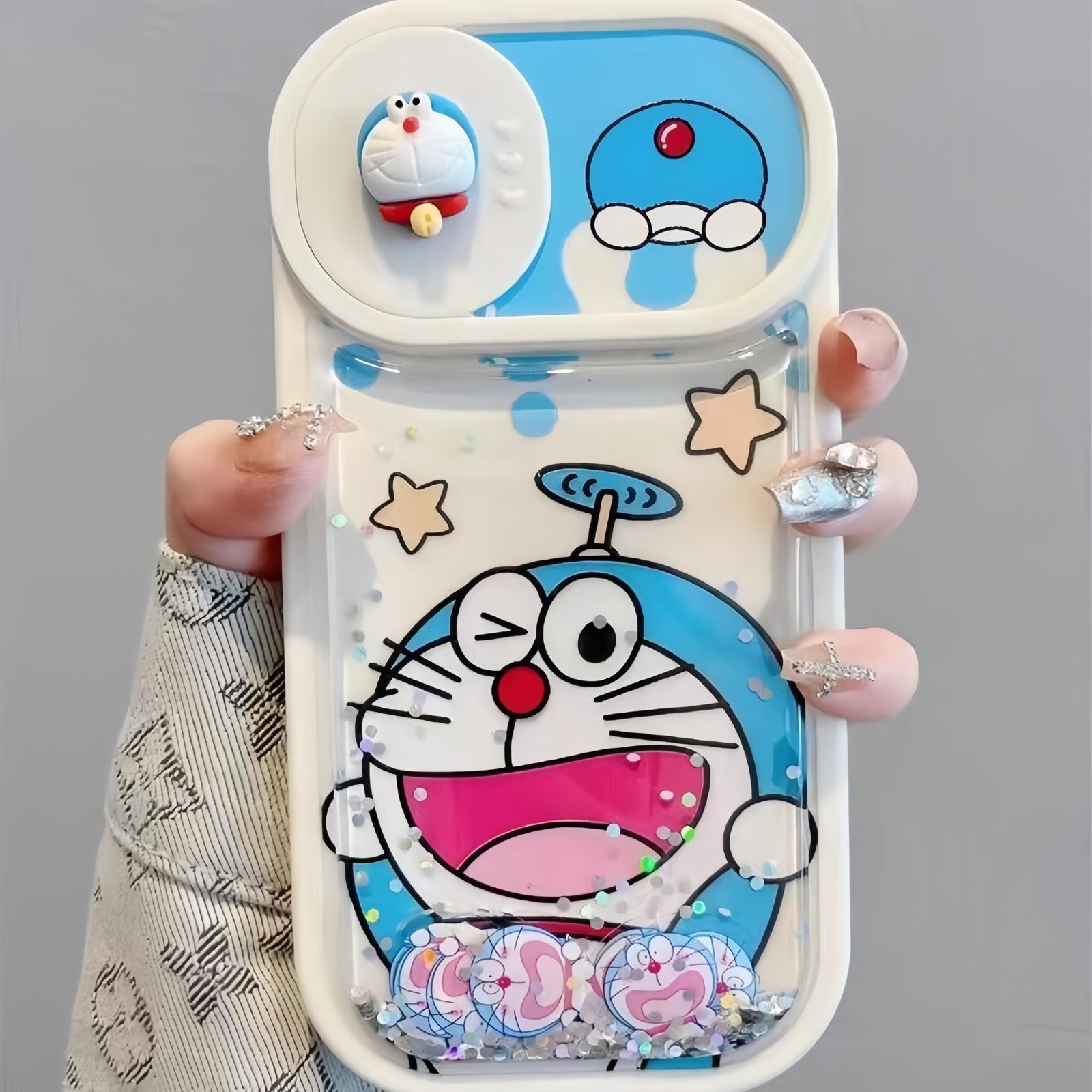 Doraemon Quicksand Apple Phone Case – product image 4