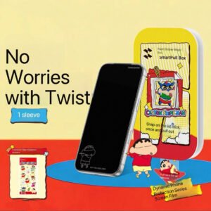 Flash Magic Crayon Shin-chan Privacy Tempered Glass Screen Protector