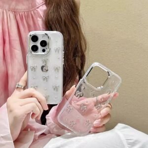 3D Resin Bow Phone Case
