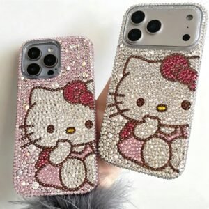 Suitable for Samsung Hello Kitty rhinestone phone case