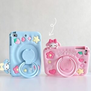 Cinnamoroll & Hello Kitty 360-Degree Rotating iPad Case with Pencil Slot