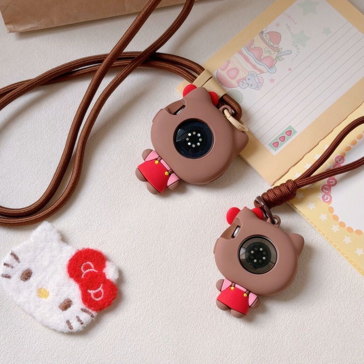 Cherry Black Kitty/Apple Kitty Apple Watch Case – product image 7