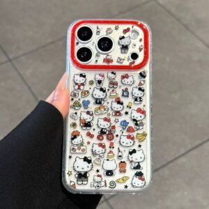 Creative Glitter Star Cat Phone Case