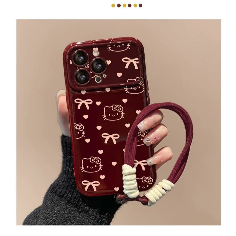 Full Screen Kitty Flip Mirror Stand Phone Case – product image 4