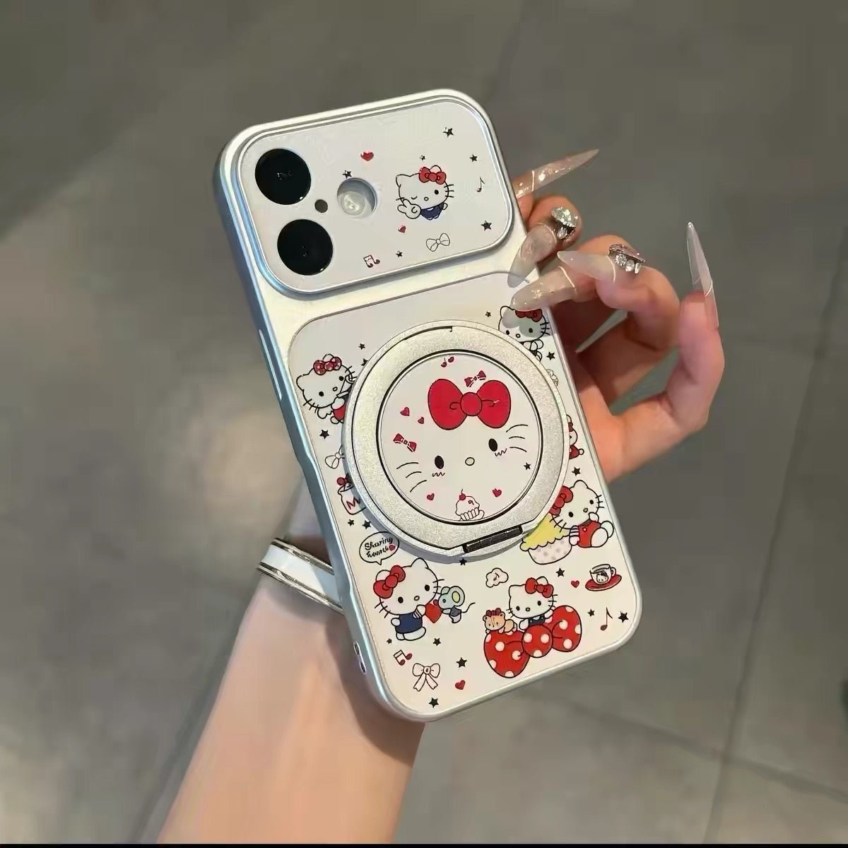 Kitty Rotating Stand Phone Case - Image 2
